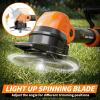 KidBloom Kids Gardening Tools Set, Kids Lawn Mower with Lights, Lawn Mower Toy with Sound On Off Switch, Toddler Outdoor Pretend Play Toys, Birthday Gifts for Boys 3 4 5 6 7 8+ view 2