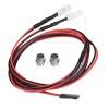 Acouto RC LED Headlights Red - 2PCS 5mm Headlights RC Accessory LED Lights 1/ Model Drift Car Vehicle - Car Light - Toys & GamesRemote & App Controlled Vehicles (No. 12 red Light) view 1