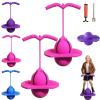 Balance Jumping Ball Childrens, Indoor Bouncing Board For Kids, Bouncing Ball With Handle, Beginner Bouncing Sticks With Non-Slip Footpads, Bouncing Ball Safe And Fun Stick For Kids And Adults (2 Sets-A) view 1
