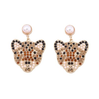 5.4 * 3.8cm Vintage Cartoon Cat Ladies' Earrings,multicolored,5.4 * 3.8cm