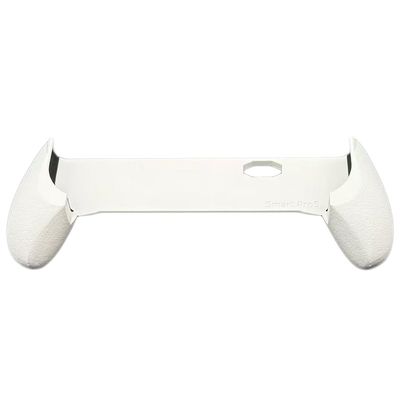 Ergonomic 3D Printed Grip Cover for TRIMUI Smart Pro S Game Console Protective Handle Case Improving Grip Comfort and Stability Excellently Suitable for Playing Fighting and Action (White)