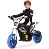 24V Kids Electric Dirt Bike, 350w Motorcycle with 10 MPH Max Speed & 12-Mile Range,Rear Wheel Suspension, Twist Grip Throttle, Rubber Tires view 2
