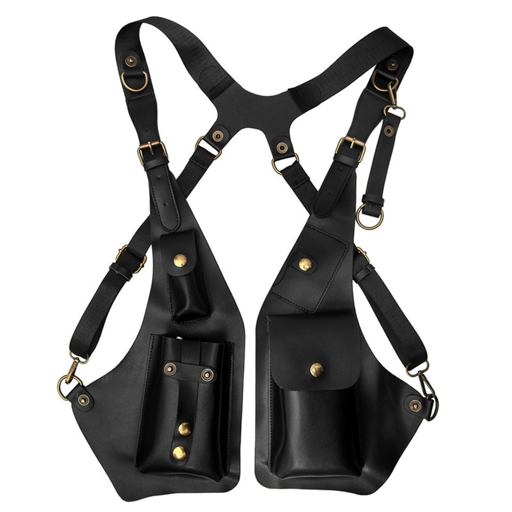 Cross-Border Medieval Steampunk Retro Underarm Shoulder Bag | Cosplay Props | Leather Wallet For Halloween Costume