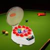 Automatic Billiard Ball Cleaner Machine for 16 Balls, 180W 2000RPM Commercial Pool Ball Washer Polisher with Auto-Opening Lid, LCD Display for Billiard Hall, Home Game Room, Bar & Club (Tea Color) view 2
