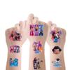 100pcs Demon Movie Hunters Temporary Tattoos for Kids,Cartoon Temporary Tattoos Gift for Fan Birthday Party Decorations for Girl Boys Home Activity Class Prizes Carnival view 1