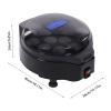 Automatic Billiard Ball Cleaner Machine for 16 Balls, 180W 2000RPM Commercial Pool Ball Washer Polisher with Auto-Opening Lid, LCD Display for Billiard Hall, Home Game Room, Bar & Club (Black) view 3