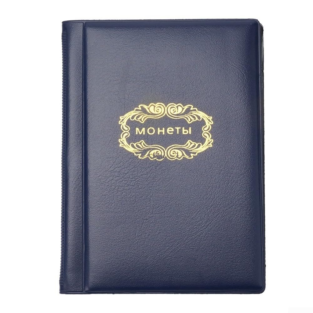 120 Pockets Coin Collection Album with 10 for Storing and Displaying Tokens Badges up to 28mm Diameter
