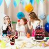 13 Pcs Stranger TV Cake Decorations with 12pcs Cupcake Toppers, 1pcs Happy Birthday Cake Topper, Perfect for Theme Party and Birthday Celebrations view 2