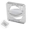 Acrylic Coin Display Case for Collectible and Medals - Transparent Storage Box with Inner Holder, Secure Protection, Clear 4cm Case for 17-38mm Diameter(Rotating box) view 3