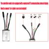 36V 48V 750W KT 22A Electric Bicycle 9 PIN Brushless Motor Controller Square Wave, Waterproof LCD8HUP Controller Display Panel TT009 Thumb Throttle 1T4 Cable Kit Modification for E-Bike Electric Bike view 2