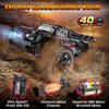 1:16 Scale All Terrain Fast RC Cars for Adults 40KPH, 4WD Electric Off-Road Remote Control Monster Truck with Metal Chassis, 2.4Ghz High Speed Car, Waterproof RC Truck with 2 Batteries for Boys & Kids view 3