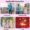Musical Toys Karaoke Machine, with Stand, Karaoke Machine with Rotating Stage Lights & Voice Amplification, Portable Home Singing System for Parties & Entertainment view 2