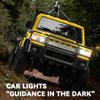 ConGamefun 1/12 Scale Remote Control Rock Crawler, 2.4G Full-Proportional 4WD RC Crawler Car with Functional Crane, Liftable Hook and 2-Speed, Gift for Engineering Enthusiasts (RTR/Yellow) view 4