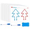 10-Pieces Left & Right Brain Development Card for Parent-Child Interaction | Brain Training Card Game, Cognitive Development Toy, Hand-Brain Coordination Fine Motor Skills, Challenge Level view 1