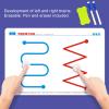 10-Pieces Left & Right Brain Development Card for Parent-Child Interaction | Brain Training Card Game, Cognitive Development Toy, Hand-Brain Coordination Fine Motor Skills, Challenge Level view 4