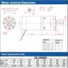 12V 24V 50mm DC Planetary Gear Motor 12V 24V Low Speed Motor 15W Adjustable Speed CW CCW(200RPM_2) view 4