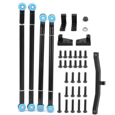 CNC Zinc Alloy Rear Axle Rod Upgrade Kit Durable RC Car Accessory for 1/10 TF2 Rock Crawler Enthusiasts