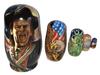 4th July Independence Day Patriotic Nesting Doll Handmade view 1