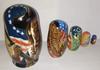 4th July Independence Day Patriotic Nesting Doll Handmade view 3