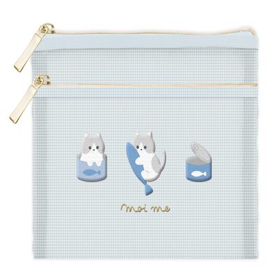 Moimy Cat Flat Pouch