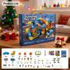 Cube Track Fusion Toy with 2 Trains,2026 New klick Rail Electric Train Set for Kids Ages 4-8 with Gravity-Defying 3D Infinity Track, Build Your Own Trackfusion Train System & Gravity Tracks view 4