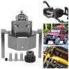 313mm Wheelbase Metal Chassis Frame Front Gear Box Fit for 1/10 RC Crawler Car Parts (Ti Color) view 2