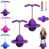 Balance Jumping Ball Childrens, Indoor Bouncing Board For Kids, Bouncing Ball With Handle, Beginner Bouncing Sticks With Non-Slip Footpads, Bouncing Ball Safe And Fun Stick For Kids And Adults (2 Sets-E) view 1