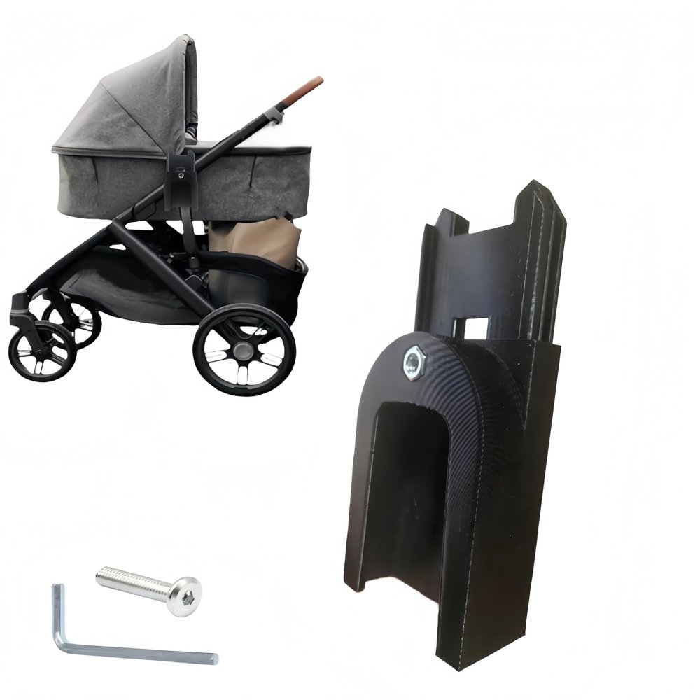 2 Pack Connector Fit for Uppababy V1/V2/V3 Bassinets, Fit for Nuna Triv Next & Swiv Strollers