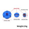 1 Set Replacement Aluminum Alloy Spur Gear Adapter Kit Upgrade Parts For Traxxas for X-Maxx RC Car Accessories Dark Blue confident view 4