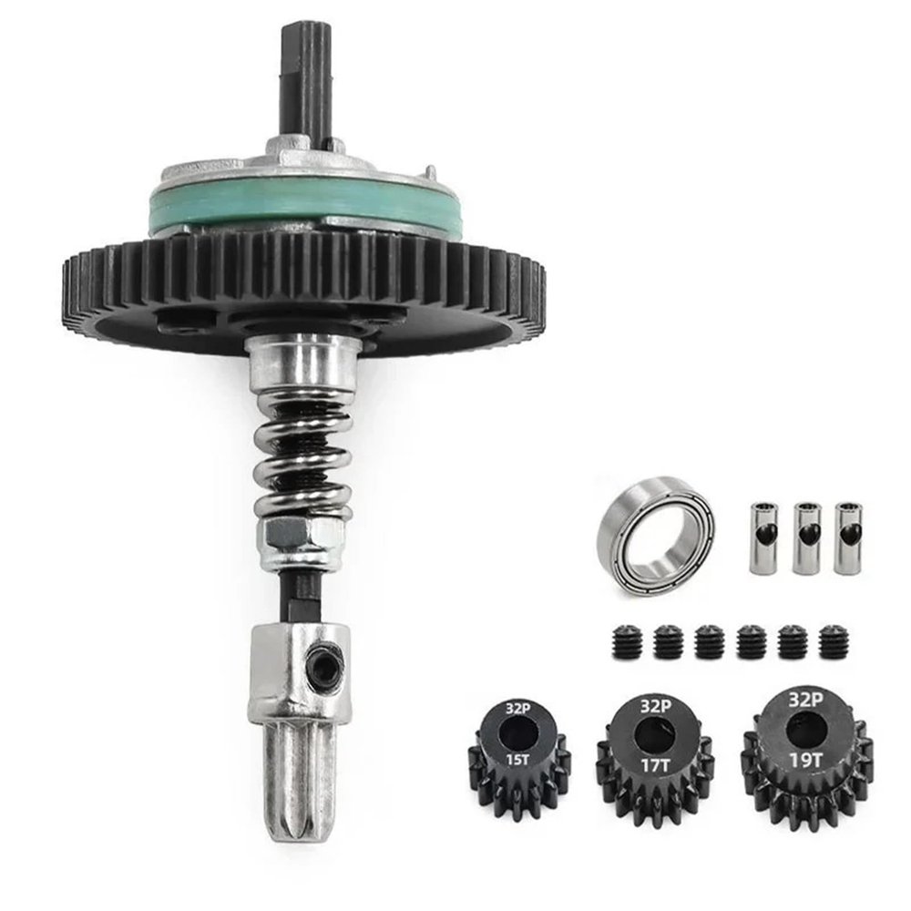 54T Metal 6878 Complete Slipper Clutch with 15 17 19T Pinion Gear 1/10 for Traxxas for Slash 4x4 VXL Parts confident