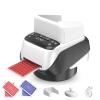 2-in-1 Automatic Card Shuffler and Dealer,360 Rotating Smart Card Dealing Machine with 4 Decks Capacity,Rechargeable Electric Poker Shuffling Machine Support 8 Players,for Blackjack Games view 1