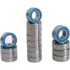 RC Car Parts Compatible with Tamiya for TT-02 for TT02 1/10 RC Car Upgrade Parts Accessories 16pcs Rubber Sealed Ball Bearings Kit view 2