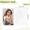 200 Pcs Photocard Sleeves for Kpop 5889mm Clear Photo Card Sleeves PVC Free & Acid Free Photocards Holder for Kpop Albums Photo Cards view 2
