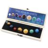1Set Solar System for Kids with 9 Planet Lifelike Funny Planets for Kids Solar System with Box Storage Natural Ore Planet Toys for view 1