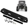 Aluminium Alloy RC Rear Bumper, Replacement Accessories for RGT 136100 1/10 RC Crawler, Durable Upgrade Part with Shock Tower Protection, Lightweight Aluminum Bumper for ECX and FT (Black 680025BL) view 2