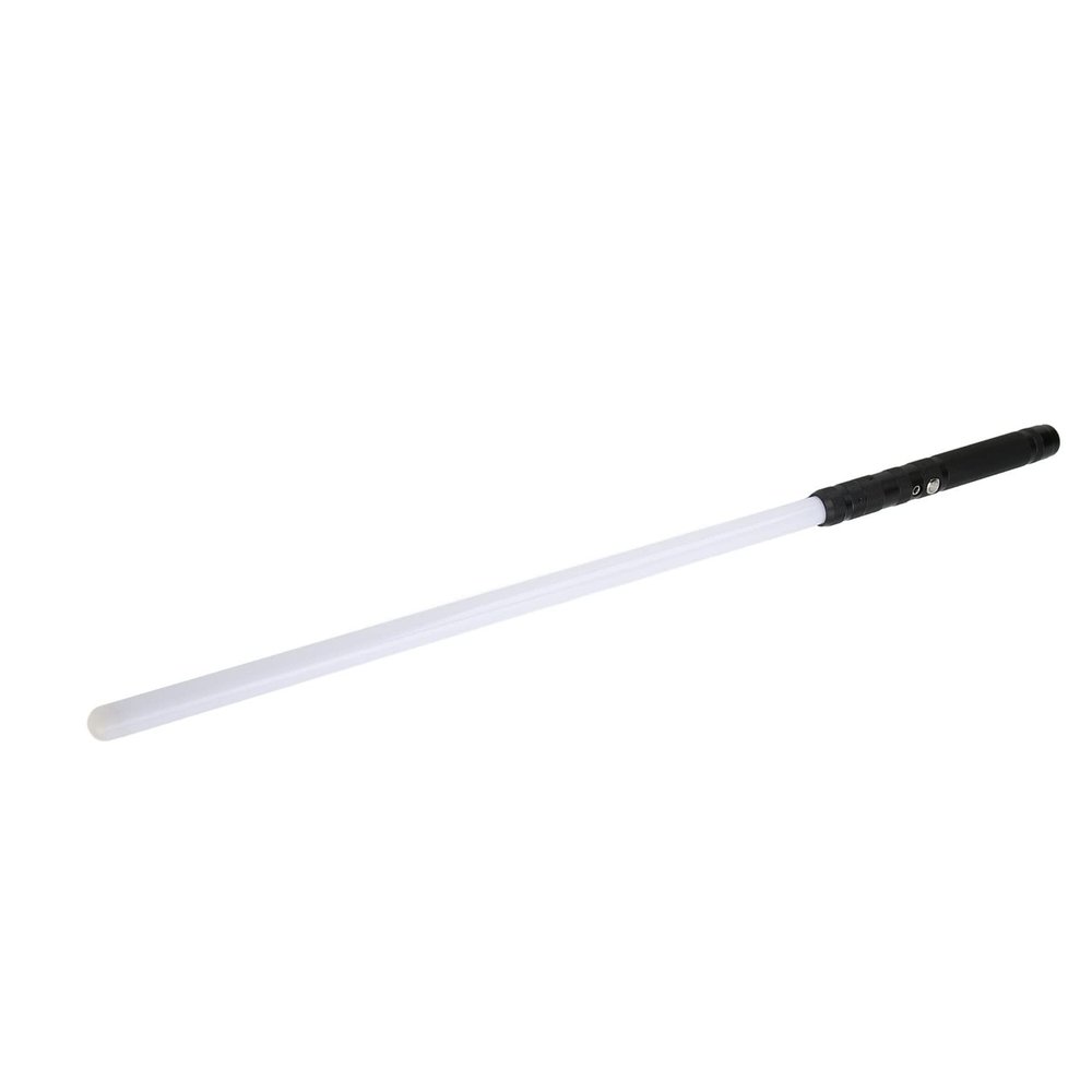 Qudinip LED Flash Toy Sword, Aluminum Alloy Light Up Sword with Sound Effects and 7 Color Changing Lights, for Kids Parent Child Interaction and Team Play (Black)
