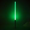 Qudinip LED Flash Toy Sword, Aluminum Alloy Light Up Sword with Sound Effects and 7 Color Changing Lights, for Kids Parent Child Interaction and Team Play (Silver) view 2