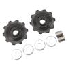 6mm Wheel Pulley Conversion Kit, Steel Replacement for Suntour Derailleurs, Professional Scratch Pulley Kit with Guide Wheels and Covers, Durable ABS and Steel Constructi view 2