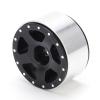 4pcs RC Aluminium Alloy Beadlock Wheel Rim Hub for Axial SCX24 90081 1/24 RC Car Accessories (Black) view 3