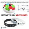 ActiveMVP Hover Soccer Ball for Kids-Rechargeable Light-Up Indoor Soccer Toy with 2 Motivational Bands LED Floating Hover Ball-Fun Indoor Game & Birthday Gift for Boys Girls Ages 5 6 7 8 9+ (White) view 2