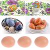 10 Pcs Realistic Chicken Eggs, Fake Plastic Eggs Artificial Chicken Egg Play Kitchen Food Faux Egg for DIY Easter Egg,Painting,Party,Home Decor view 2