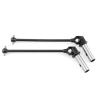 AQWBTYD RC Car Transmission Shaft Compatible with Mugen Seiki MBX8R 1/8 RC Cars Upgrade Parts 2pcs Metal Front Rear for Universal Joint Drive Shaft CVD E2218 E2219 view 3