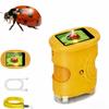 1000X Handheld Microscope, Wonder Quest Kids Digital Magnifying Glass, 4K 2.0" Screen, Portable Mini Pocket Microscope for Home School Lab, 2MP Camera, USB Export (Orange) view 1