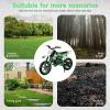 49cc Kids Dirt Bike, 2-Stroke Gas Powered Off Road Motorcycle, Pocket Motorbike with Front Rear Disc Brakes and 10 Inch Anti-Slip and Wear-Resistant Inflatable Off-Road Tires view 4