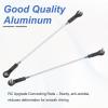 MECCANIXITY 4Pcs Adjustable Turnbuckles Camber Link, 164-174mm Turnbuckle Rod Steering Servo Linkage with M3 Ball Head Rod Ends for RC Car Replace Parts view 4