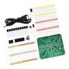 NE555 CD4017 Electronic Learning Kit with Red Yellow Dual Color Flashing LED Lights for DIY Practice Projects view 4