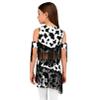 Moily Western Cowgirls Costume for Girls Disco Sleeveless Sequins Tassel Tops Vest with Shorts with Arm Sleeve Set Black 14 Years view 2