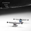 Noahwood Mini Skateboarding PRO Fingerboard Complete (6-Layer Colour Maple Wooden Deep Concave 35 x 97mm Handmade Deck + 34.5mm NOAH Truck + Gray Wheels ii) (Loong) view 3
