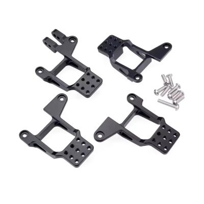 RC Toys Models For TRX-4 8216 1/10 RC Crawler Upgrade Parts 4PCS Aluminum Front & Rear Shock Towers Mount