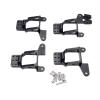 RC Toys Models For TRX-4 8216 1/10 RC Crawler Upgrade Parts 4PCS Aluminum Front & Rear Shock Towers Mount view 3
